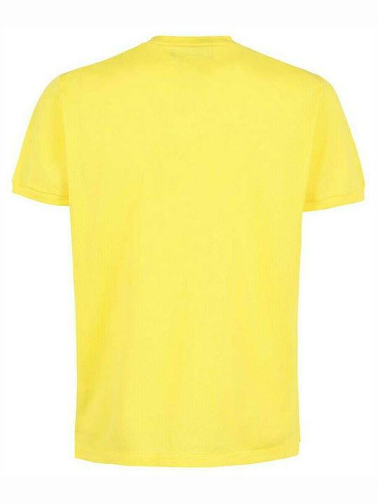 Dsquared2 T-shirt Bărbătesc cu Mânecă Scurtă Galben