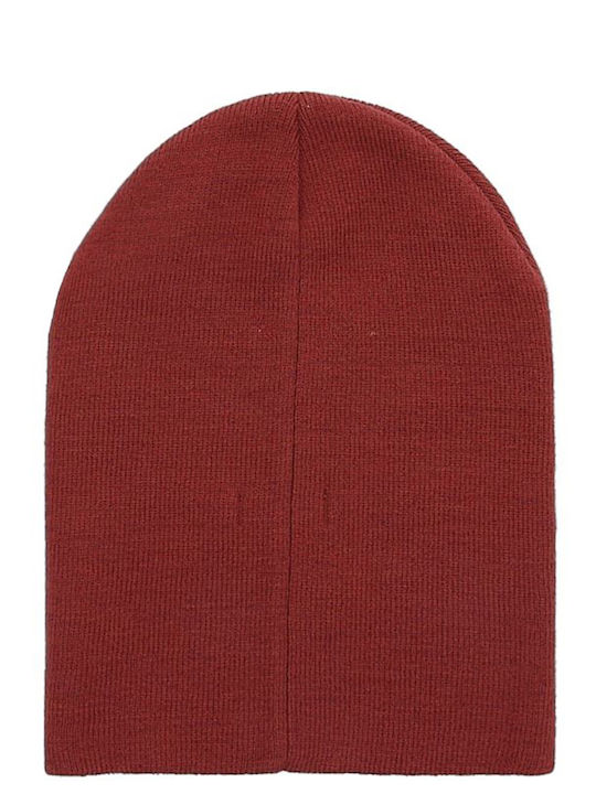 Beanie Ανδρικός Σκούφος Πλεκτός Chili Oil Red