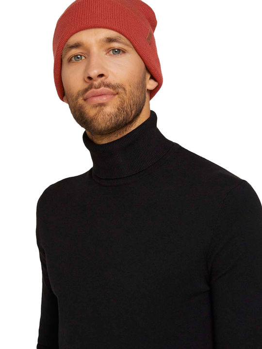 Beanie Ανδρικός Σκούφος Πλεκτός Chili Oil Red