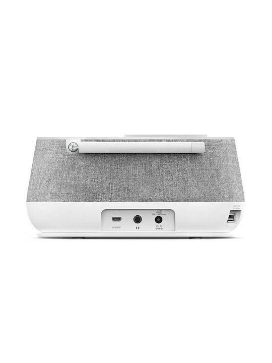 HAMA Ceas De Masă Digital Din Plastic Cu Ceas Deșteptător Și Radio Alb 00054231
