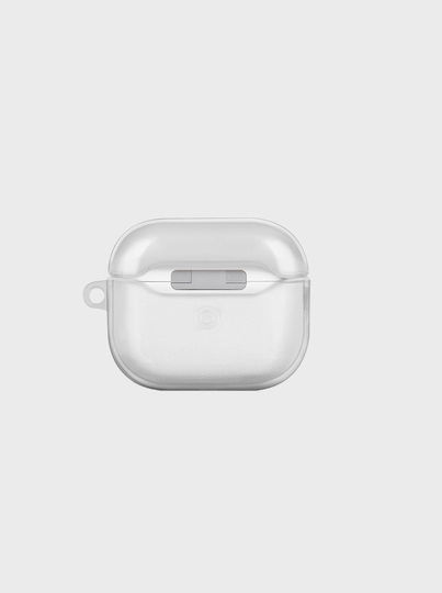 Uniq Glase Husă Din Silicon Cu Cârlig În Culoare Transparentă Pentru Apple AirPods 3