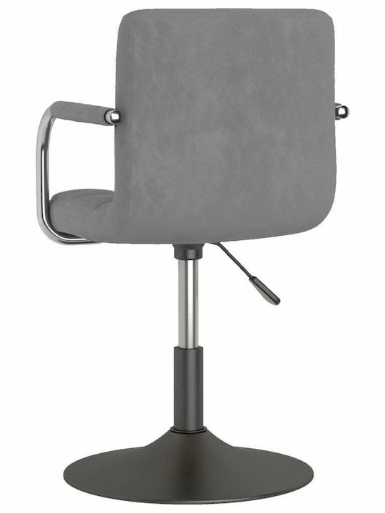 Swivel Visitor Armchair Ανοιχτό Γκρι 48x47x71cm 4pcs