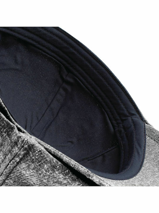 Beechfield Linen Gatsby Herren-Schiebermütze Gray