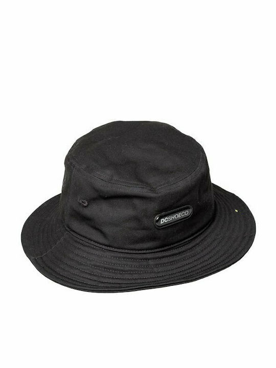 DC Gilligan Herren-Hut Bucket-Stil Schwarz