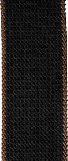 Cascha HH-2259 Ζώνη για Κιθάρα Μαύρη