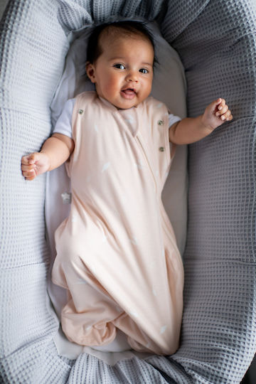 Grobag De toamnă Sac de dormit Swaddle Bag 2.5 tog Pink Petal