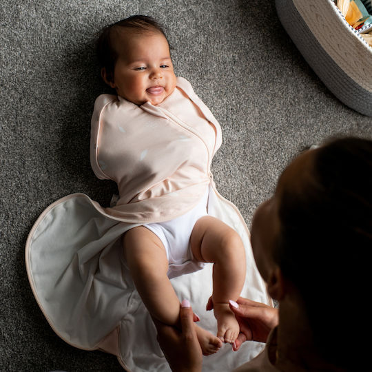 Grobag De toamnă Sac de dormit Swaddle Bag 2.5 tog Pink Petal