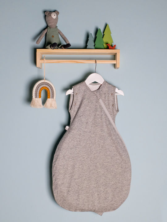 Grobag Spring Sleeping Bag Swaddle Bag 1 Tog Grey Marl