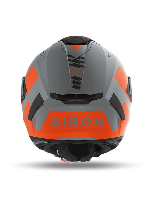 Airoh Spark Rise Orange Matt Motorcycle Helmet Full Face ECE 22.05 1520gr with Pinlock