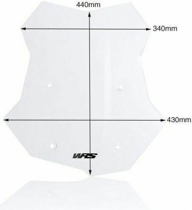 Vizieră transparentă motocicletă pentru BMW F 750 GS ABS / F 850 GS ABS / F 850 GS ABS Adventure BM042T
