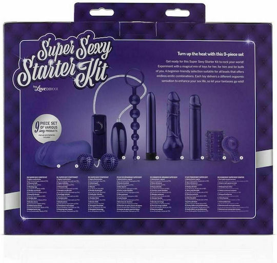 LoveBoxxx Super Sexy Starter Kit Δονητής Purple