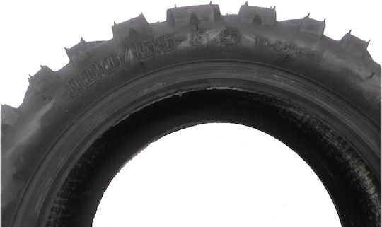 Bereifung für Elektro-Roller Ersatzbereifung 100/65-6,5 in Schwarz