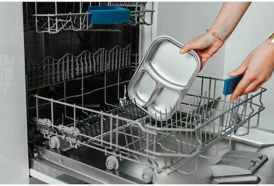 N'Oveen Ηλεκτρικό Δοχείο Φαγητού Inox Γκρι 1lt