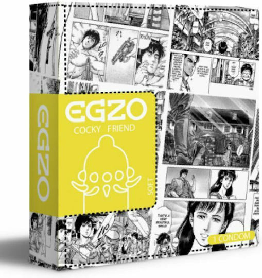 Egzo Προφυλακτικά Cocky Friend Bees Knees 1τμχ 52mm Natural