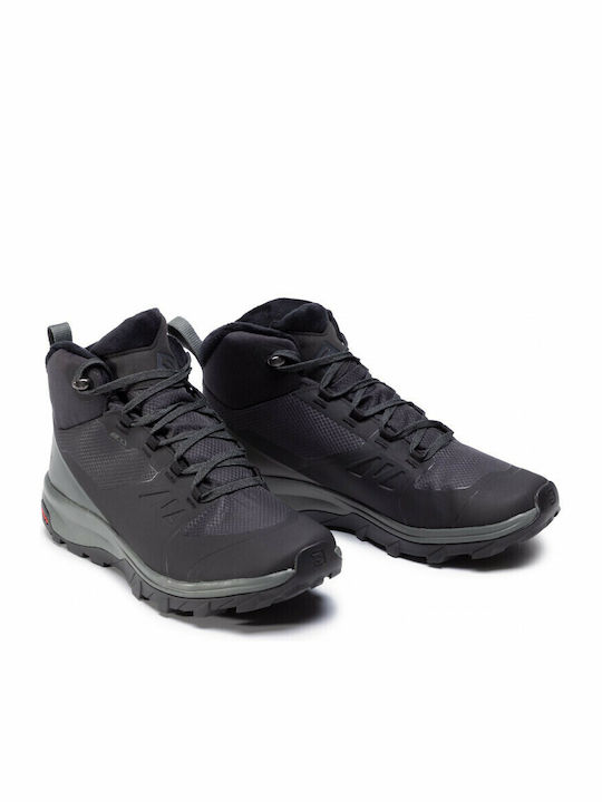 Salomon Outsnap CSWP Men's Hiking Boots Black / Urban Chic