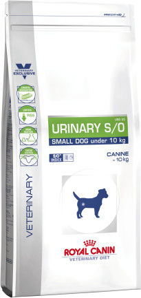 Royal Canin Veterinary Urinary S/O Small Dogs 8kg Hrană Uscată pentru Câini Adulţi de Rase Mici cu Pui și Orez
