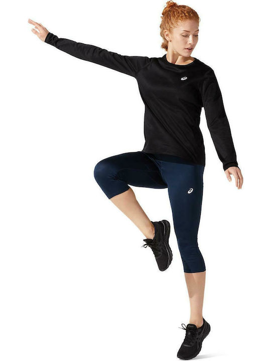 Damen Bluse Langärmelig Schwarz