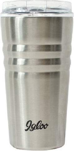 Igloo Legacy Copper Ποτήρι Θερμός Ανοξείδωτο BPA Free 470ml Μαύρο με Επιστόμιο