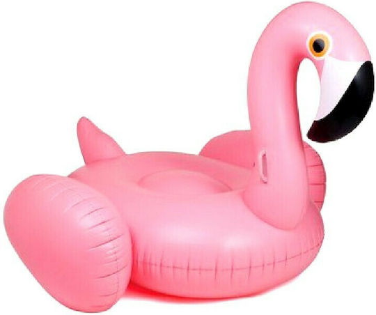 Bluewave Saltea Gonflabilă Ride On Flamingo Pentru Plajă Cu Mânere Roz 185x158cm