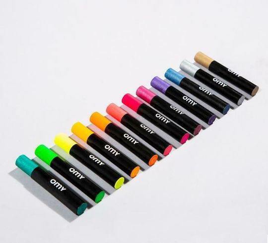 Omy Art Pastels Drawing Markers Thick Set 12pcs