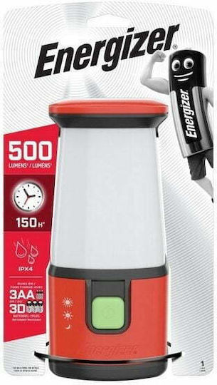 Energizer 360° Φανάρι Led Μπαταρίας για Camping Αδιάβροχο με Φακό 500lm