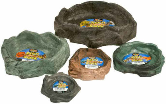 Croci Zoo Med Repti Rock Vaschetta Feeder/Waterer for Reptiles Terrarium