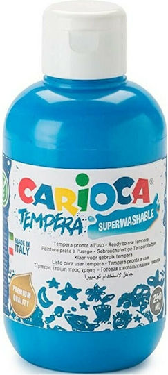 Carioca Tempera Tempera Colour Paint Bottle 500ml Light Blue