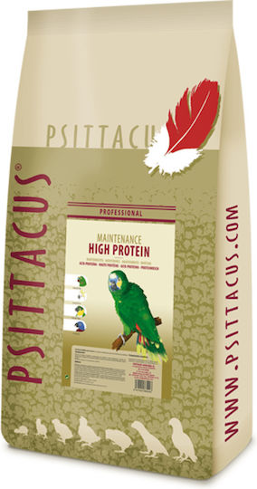 Psittacus High Protein Maintenance Extruded Food Pellet for Big Parrots 800gr