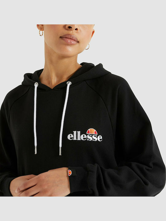Mini Athletic Dress Long Sleeve with Hood Black