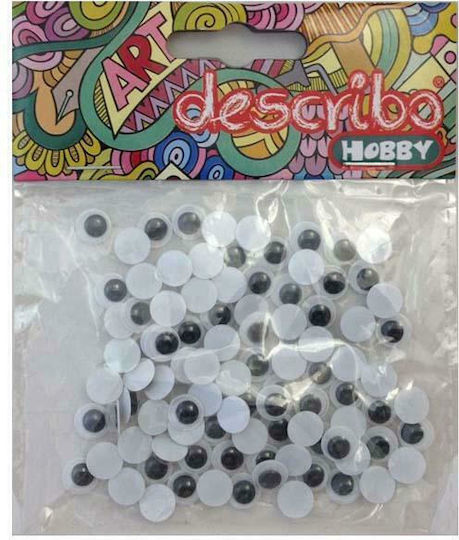 All About Office Craft Eyes 50pcs in White Color