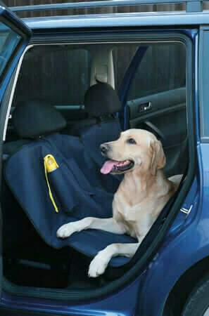 Kerbl Seat Cover Car for Dog with Water Bottle Dispenser 1.40x1.50m