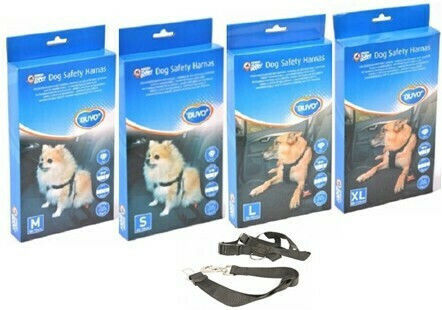 Duvo Plus Duvo Plus Hunde Auto Reisezubehör Sicherheitsgurt für Hund Medium 50-75cm