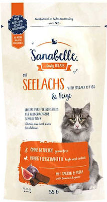 Bosch Petfood Concepts Seelachs & Feige Cat Treat Λιχουδιές Σνακ με Ψάρι για Γάτα 55gr