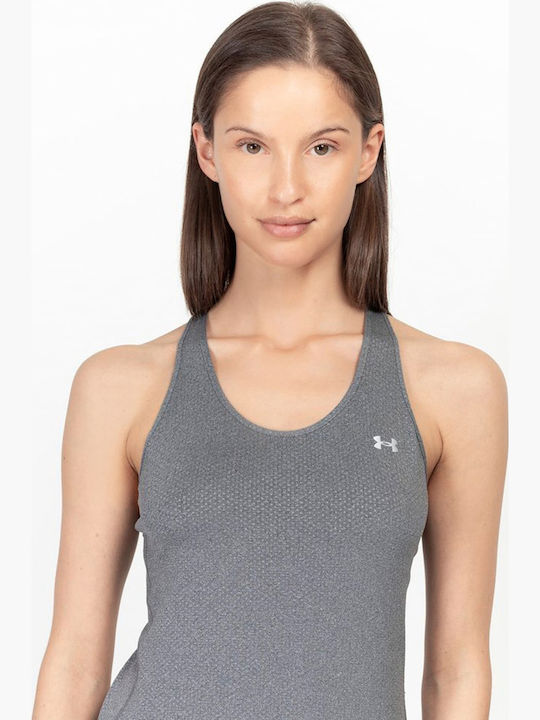 HeatGear Racer Women's Summer Sleeveless Gray Blouse