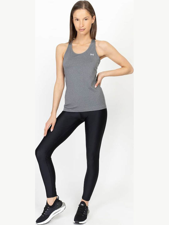 HeatGear Racer Women's Summer Sleeveless Gray Blouse
