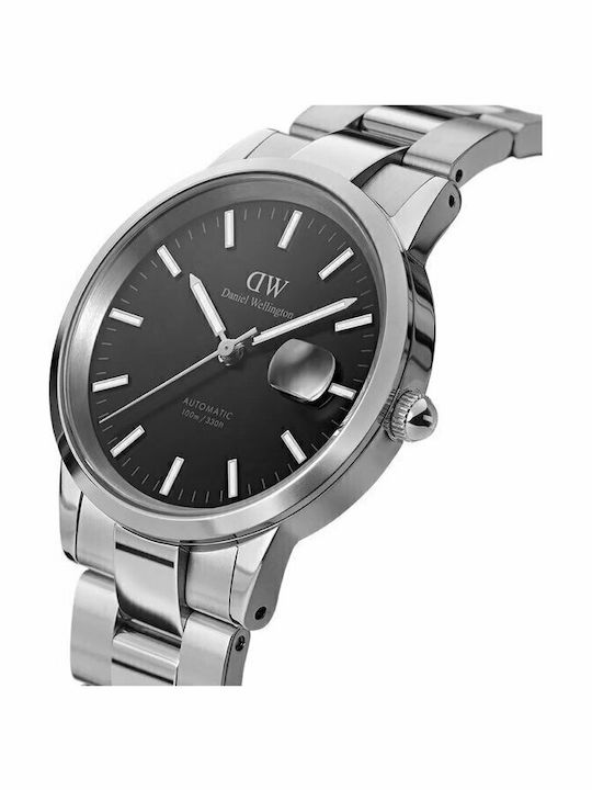 Daniel Wellington Iconic Link Ρολόι Αυτόματο με Μεταλλικό Μπρασελέ