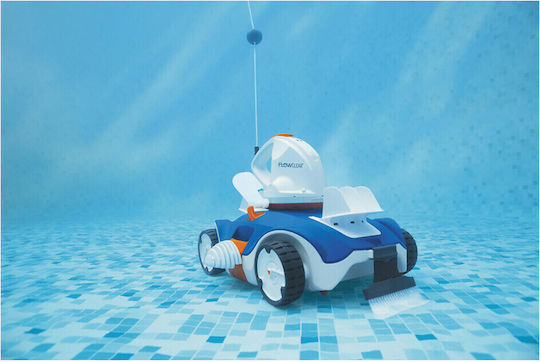 Bestway Flowclear Aquatronix Ασύρματη Σκούπα Ρομπότ Πυθμένα για Πισίνες 45m² με Φίλτρο 4.5lt