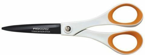 Fiskars Ψαλίδι 18εκ. με Μεταλλική Λεπίδα Λευκό 1τμχ
