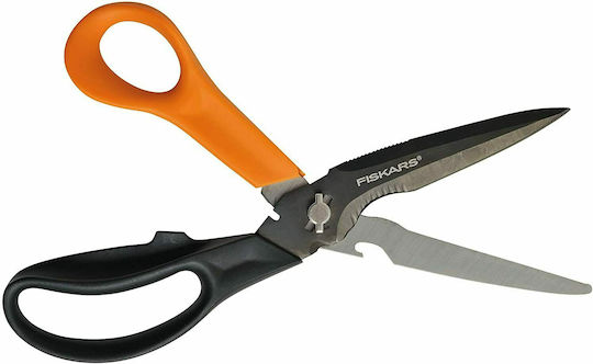 Fiskars Cuts & More Multi-Tool Ψαλίδι 23εκ. με Μεταλλική Λεπίδα Μαύρο 1τμχ