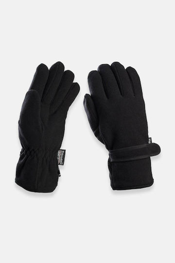 Army Race Fleece Thinsulate Military Gloves Black in Black Color 101A