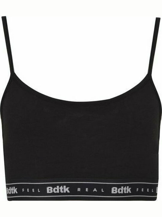 Women's Sports Bra without Padding Black