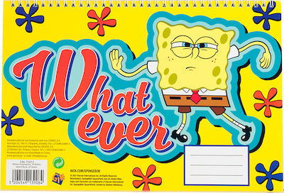 Gim Drawing Pad Spongebob Α4 30φ A4 21x29.7cm 30 Sheets