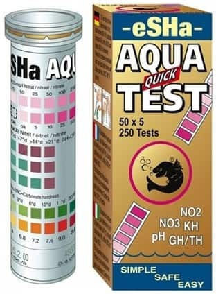Esha Τest Νερού Ενυδρείου Aqua Quick Test 250 Tests
