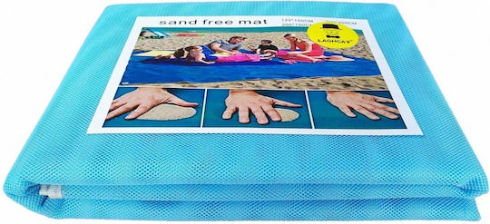 Factory Mat Beach Mat Sand-Free Light Blue 200x150cm
