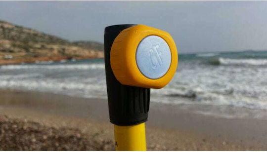 Golden Fleece Impact Pole Metal 22mm Yellow