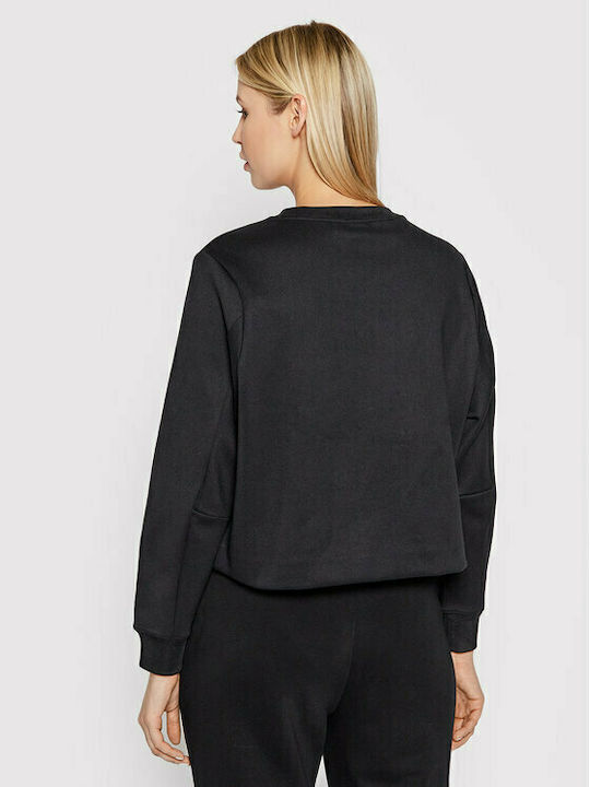 4F Women's Cropped Sweatshirt Black