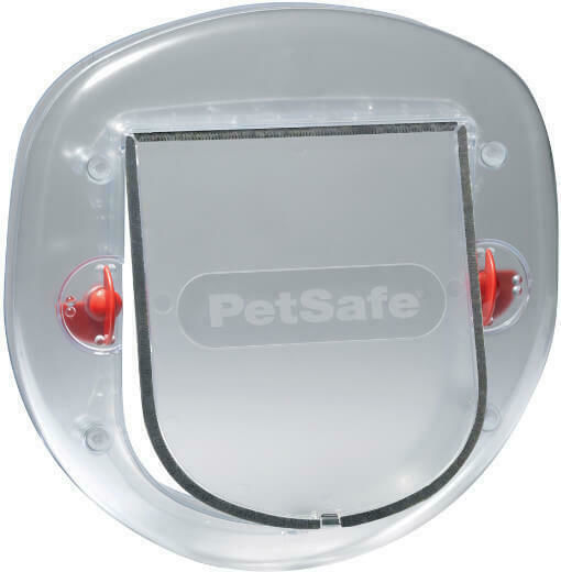Pet Safe Ușa Din Plastic Pentru Câini Și Pisici 26x26cm Transparentă