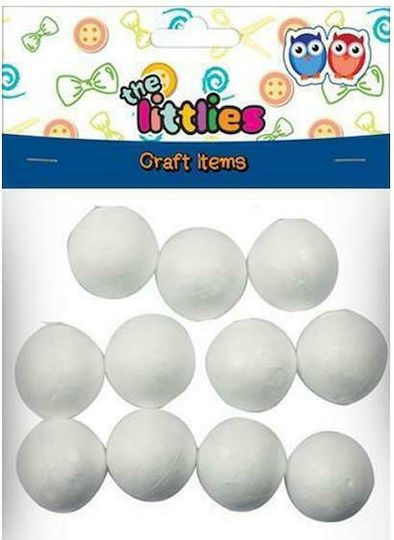Luna Ball Crafting from Styrofoam 2pcs