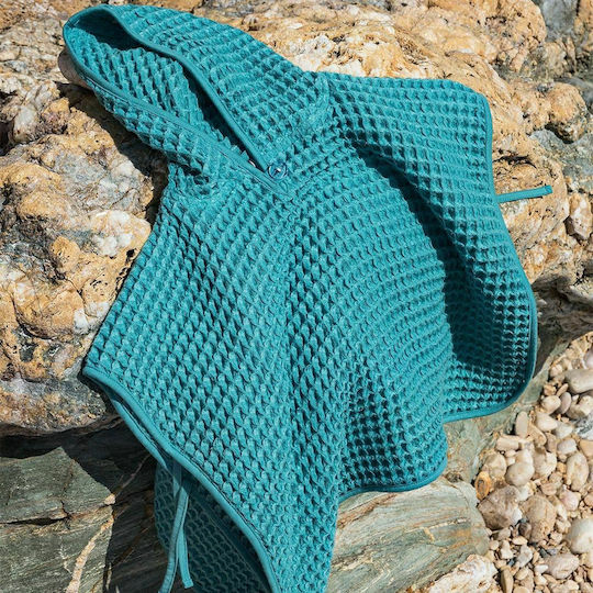Nima Spicy Kids Beach Poncho Blue 140 x 70cm