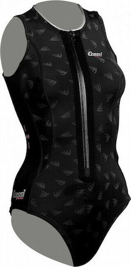 CressiSub Termico Lady Diving Vest with Zip Black 2mm DG00050